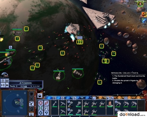 empire at war space battle